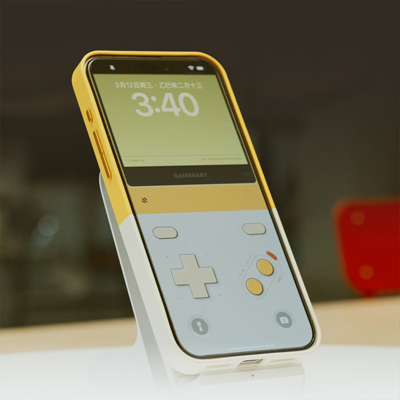 Bitmolab GAMEBABY Retro Gamepad Case – Play GB/GBC/NES on Your iPhone 15/16 Pro Max