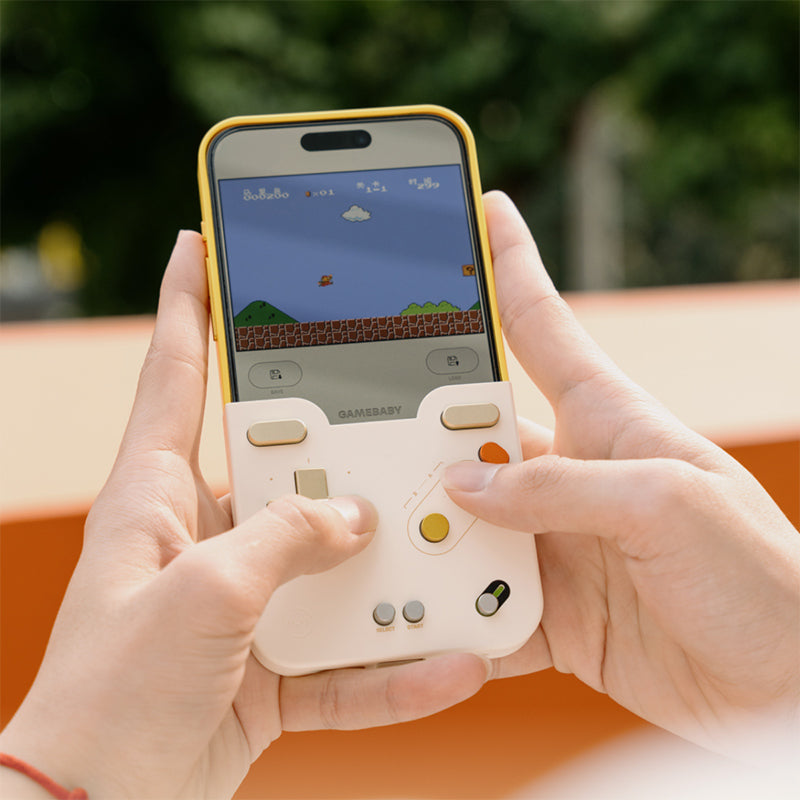 Bitmolab GAMEBABY Retro Gamepad Case – Play GB/GBC/NES on Your iPhone 15/16 Pro Max