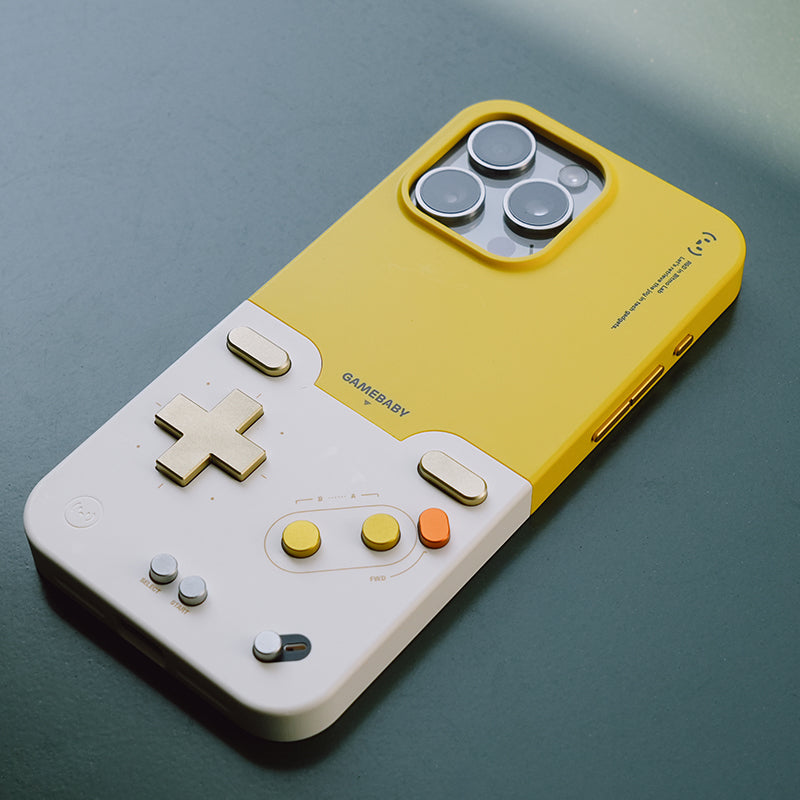 Bitmolab GAMEBABY Retro Gamepad Case – Play GB/GBC/NES on Your iPhone 15/16 Pro Max