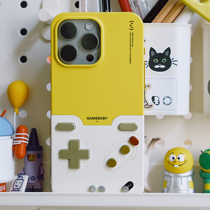 Bitmolab GAMEBABY Retro Gamepad Case – Play GB/GBC/NES on Your iPhone 15/16 Pro Max